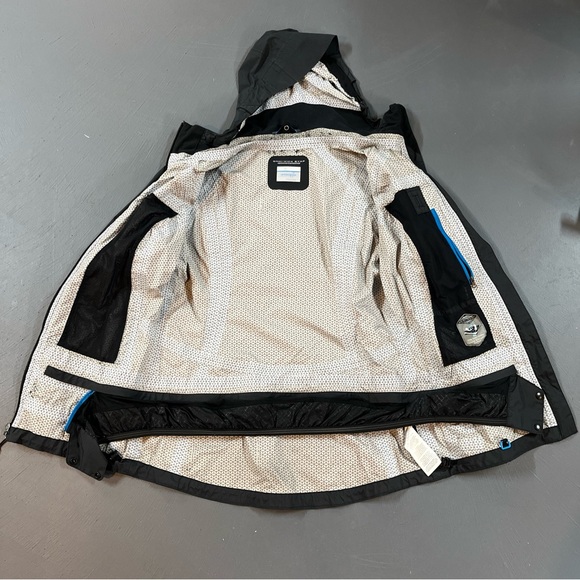 Columbia Omni-Wick Advanced Evaporation Full Zip Hooded Jacket Womens Small BLK - Picture 4 of 13